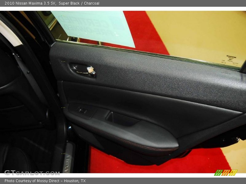 Super Black / Charcoal 2010 Nissan Maxima 3.5 SV