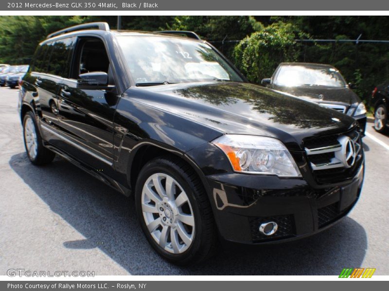 Black / Black 2012 Mercedes-Benz GLK 350 4Matic