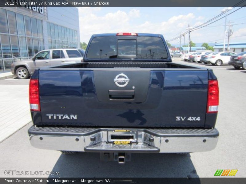Navy Blue / Charcoal 2012 Nissan Titan SV King Cab 4x4