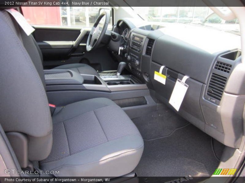 Navy Blue / Charcoal 2012 Nissan Titan SV King Cab 4x4