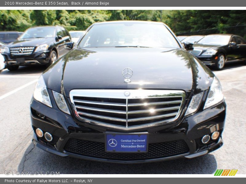 Black / Almond Beige 2010 Mercedes-Benz E 350 Sedan