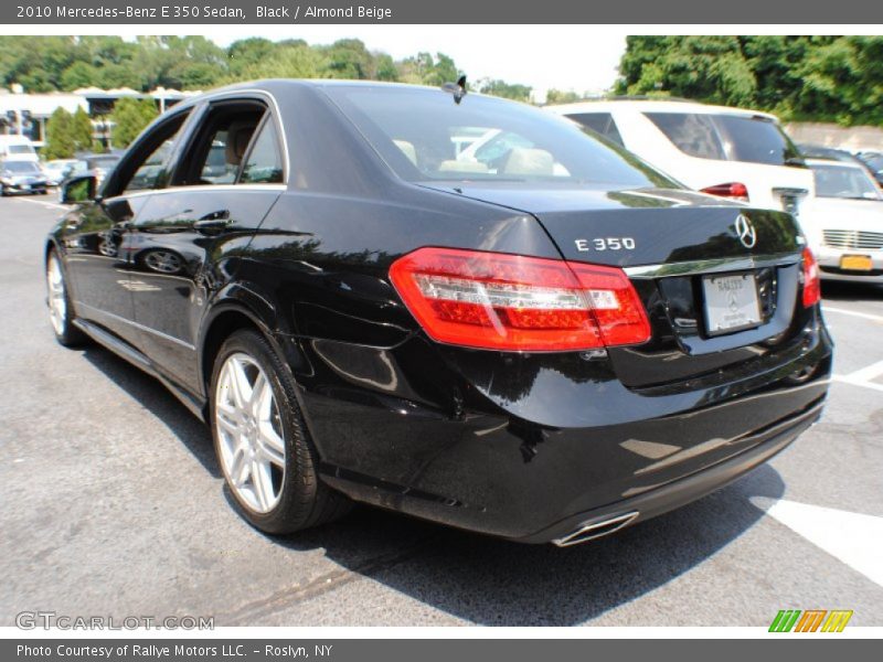 Black / Almond Beige 2010 Mercedes-Benz E 350 Sedan