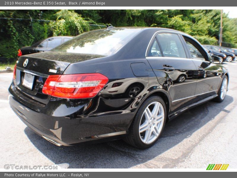 Black / Almond Beige 2010 Mercedes-Benz E 350 Sedan
