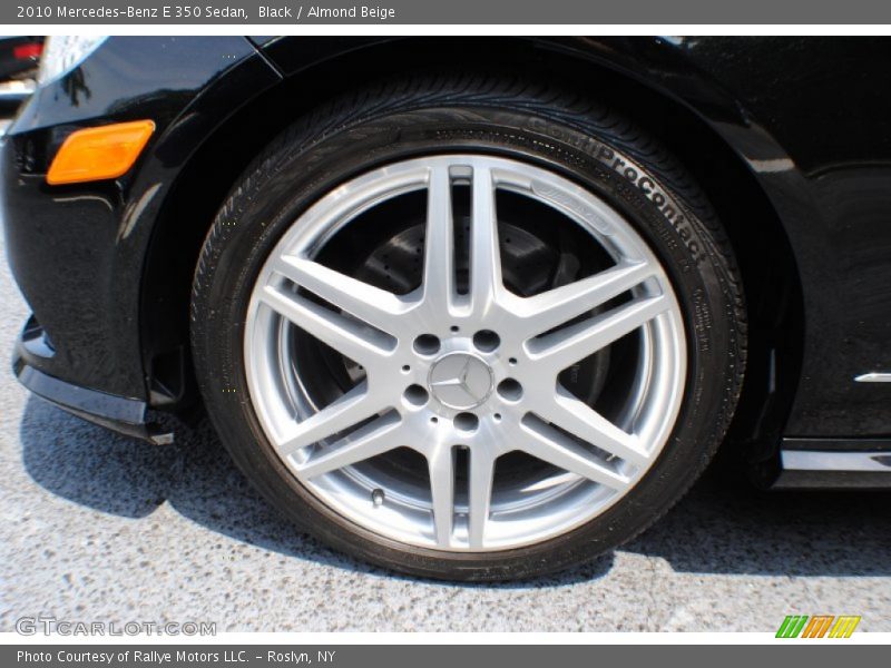 Black / Almond Beige 2010 Mercedes-Benz E 350 Sedan