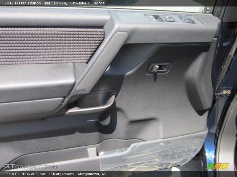 Navy Blue / Charcoal 2012 Nissan Titan SV King Cab 4x4