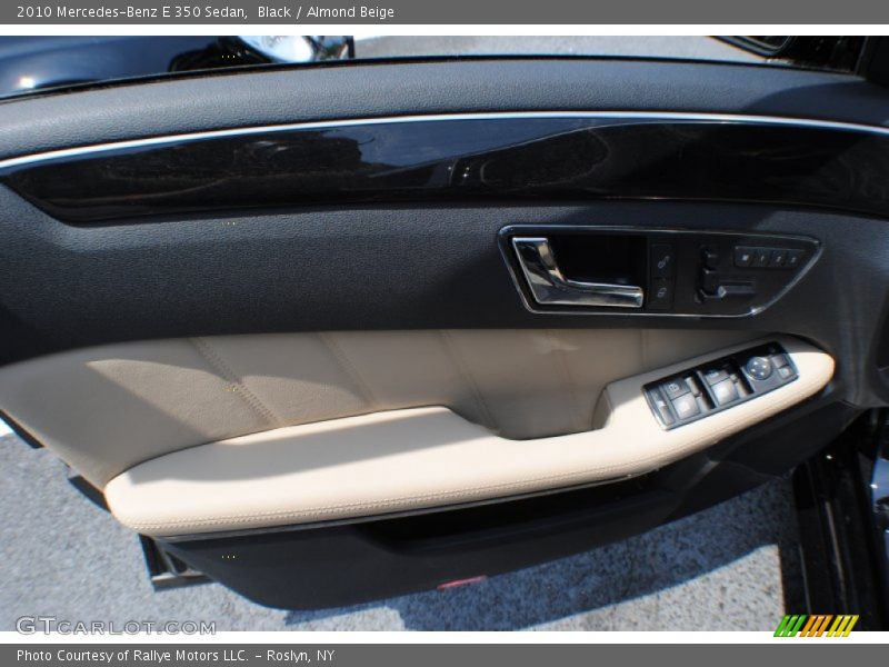 Black / Almond Beige 2010 Mercedes-Benz E 350 Sedan