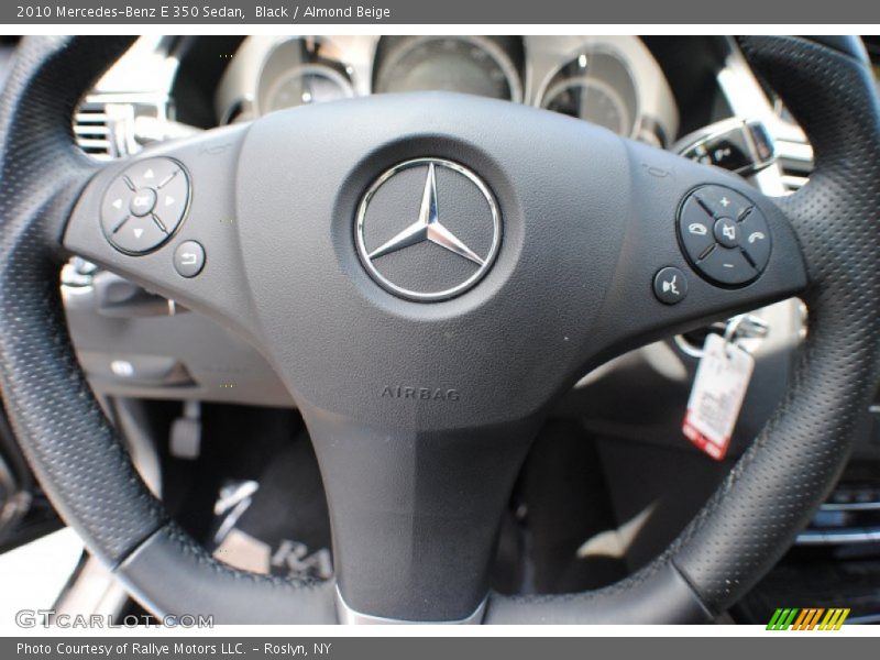 Black / Almond Beige 2010 Mercedes-Benz E 350 Sedan