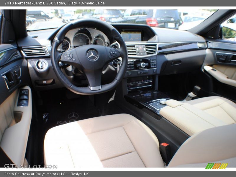 Black / Almond Beige 2010 Mercedes-Benz E 350 Sedan