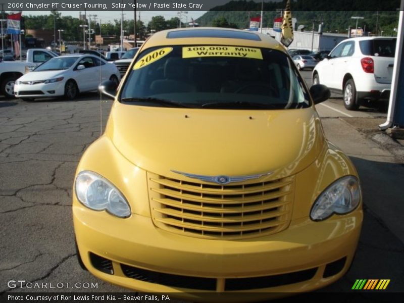 Solar Yellow / Pastel Slate Gray 2006 Chrysler PT Cruiser Touring