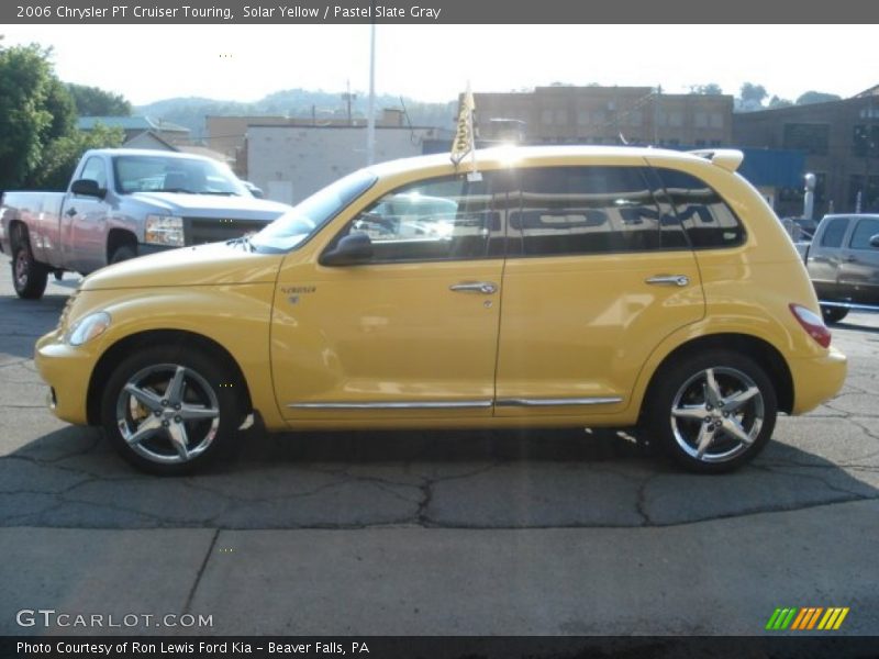 Solar Yellow / Pastel Slate Gray 2006 Chrysler PT Cruiser Touring