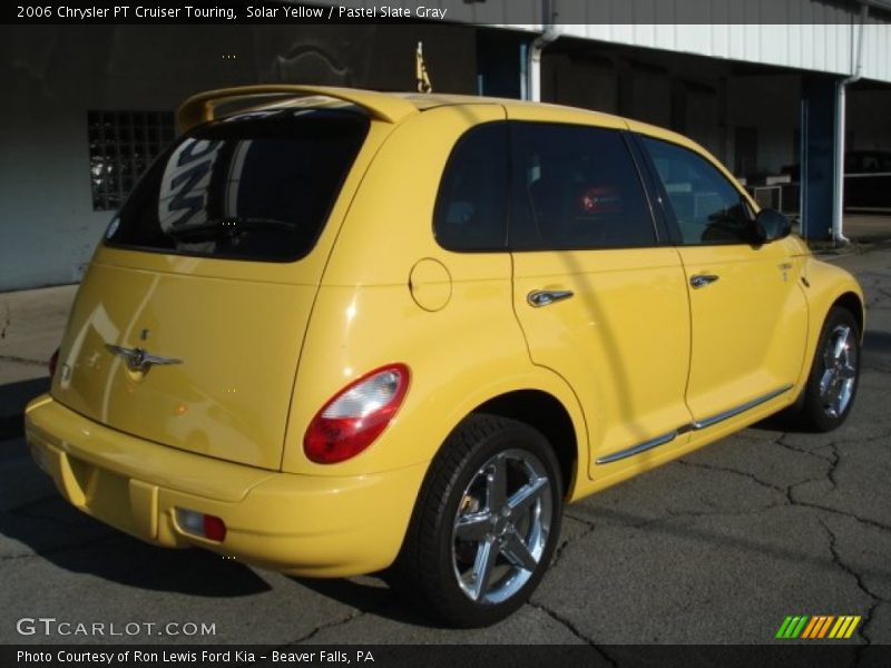 Solar Yellow / Pastel Slate Gray 2006 Chrysler PT Cruiser Touring