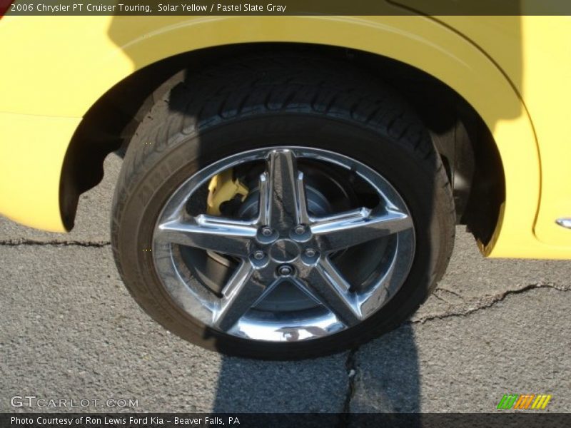 Solar Yellow / Pastel Slate Gray 2006 Chrysler PT Cruiser Touring