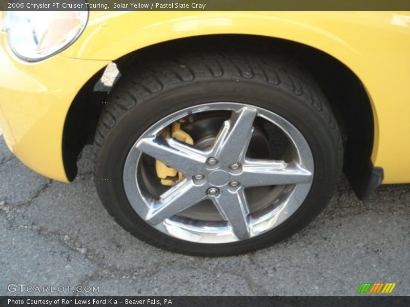 Solar Yellow / Pastel Slate Gray 2006 Chrysler PT Cruiser Touring