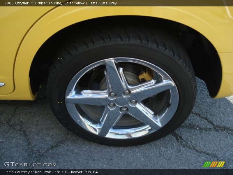 Solar Yellow / Pastel Slate Gray 2006 Chrysler PT Cruiser Touring