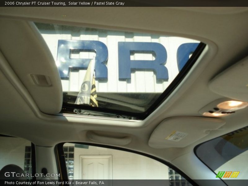 Solar Yellow / Pastel Slate Gray 2006 Chrysler PT Cruiser Touring