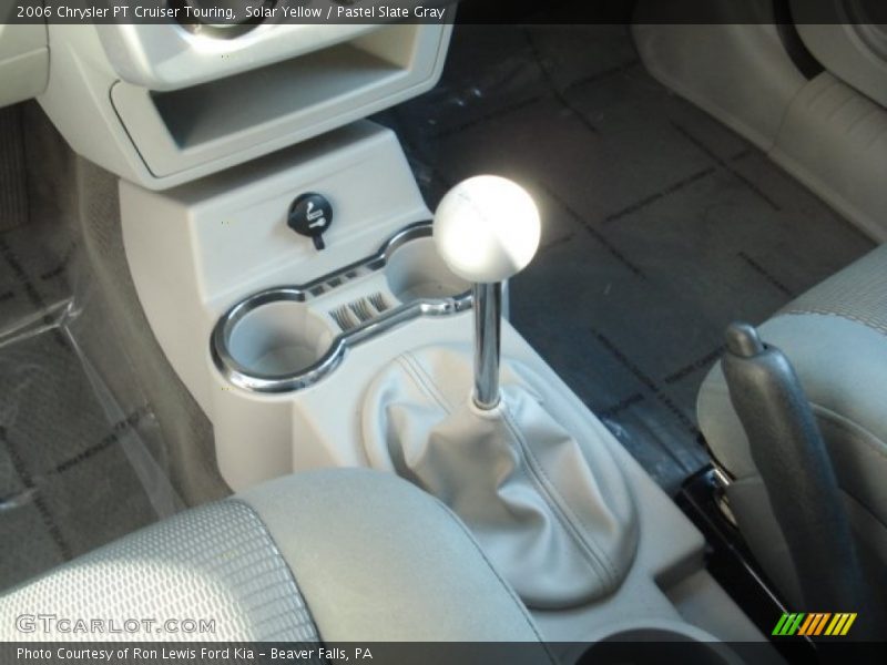 Solar Yellow / Pastel Slate Gray 2006 Chrysler PT Cruiser Touring