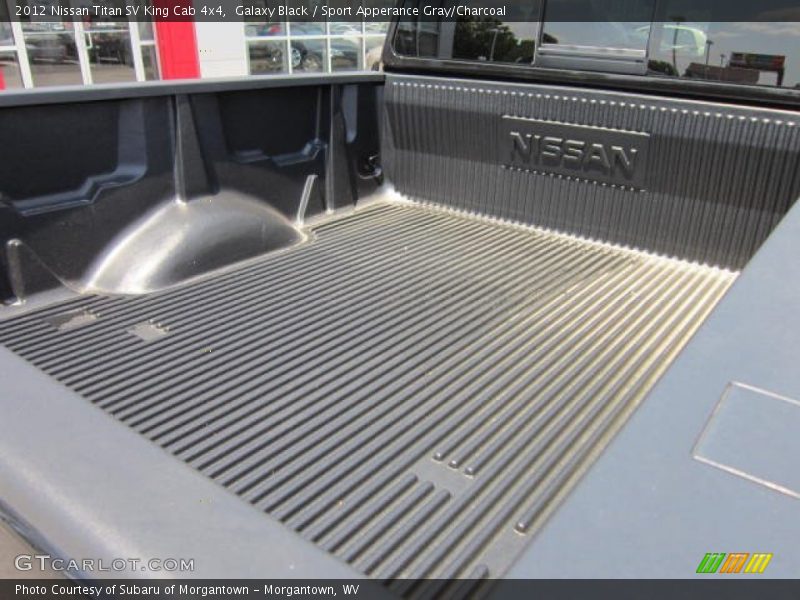 Galaxy Black / Sport Apperance Gray/Charcoal 2012 Nissan Titan SV King Cab 4x4