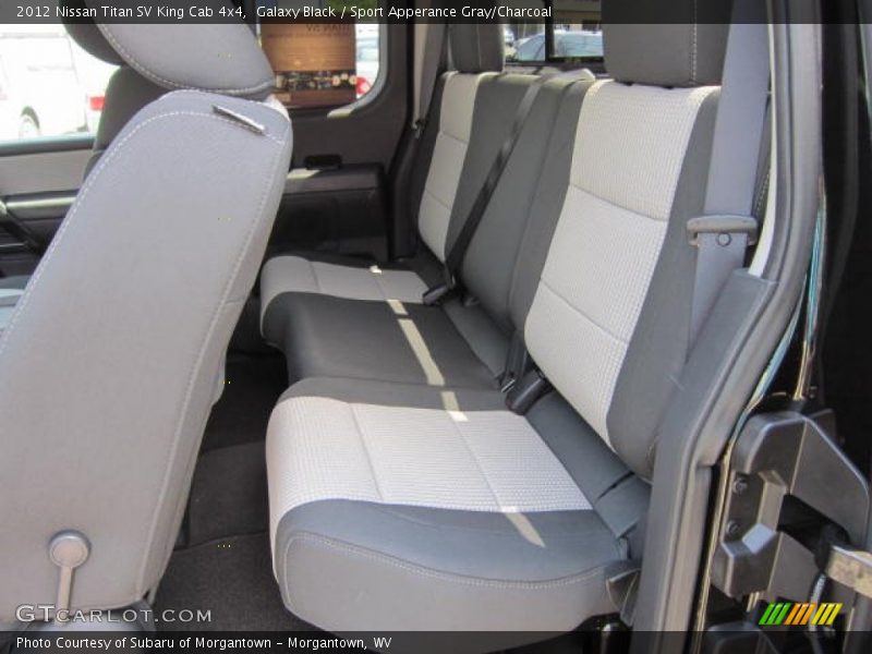 Galaxy Black / Sport Apperance Gray/Charcoal 2012 Nissan Titan SV King Cab 4x4