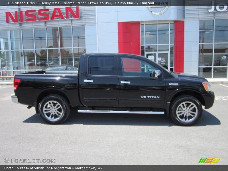  2012 Titan SL Heavy Metal Chrome Edition Crew Cab 4x4 Galaxy Black