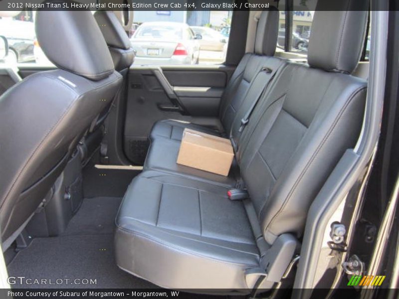  2012 Titan SL Heavy Metal Chrome Edition Crew Cab 4x4 Charcoal Interior