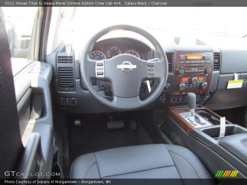 Dashboard of 2012 Titan SL Heavy Metal Chrome Edition Crew Cab 4x4