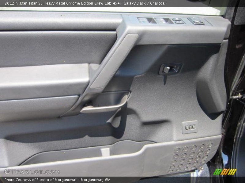 Door Panel of 2012 Titan SL Heavy Metal Chrome Edition Crew Cab 4x4