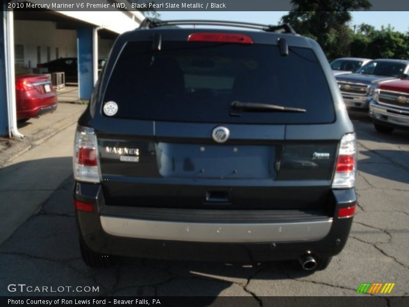 Black Pearl Slate Metallic / Black 2010 Mercury Mariner V6 Premier 4WD