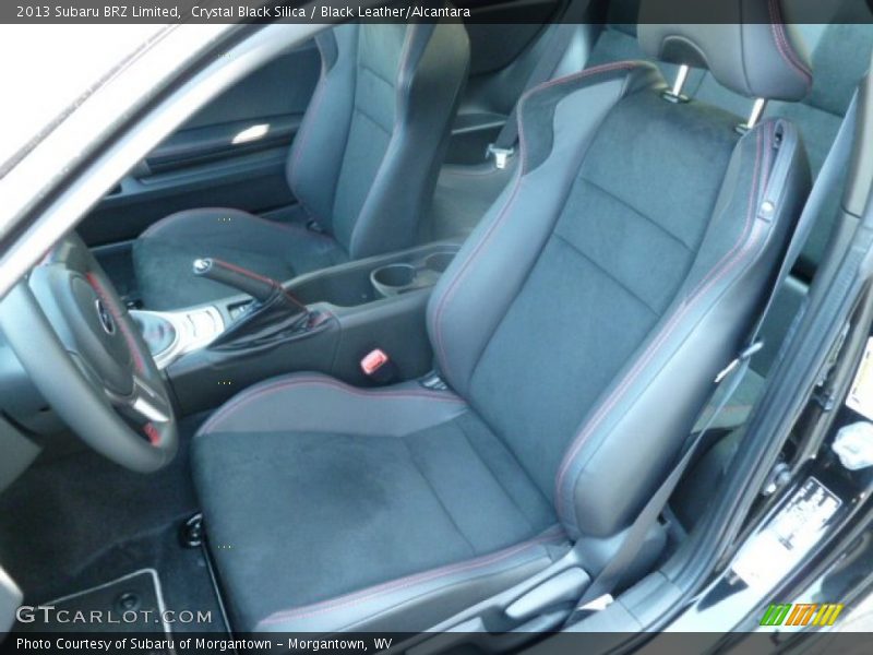 Front Seat of 2013 BRZ Limited