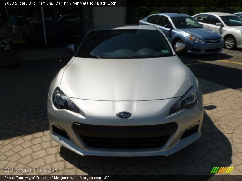 Sterling Silver Metallic / Black Cloth 2013 Subaru BRZ Premium