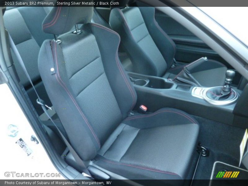 Front Seat of 2013 BRZ Premium