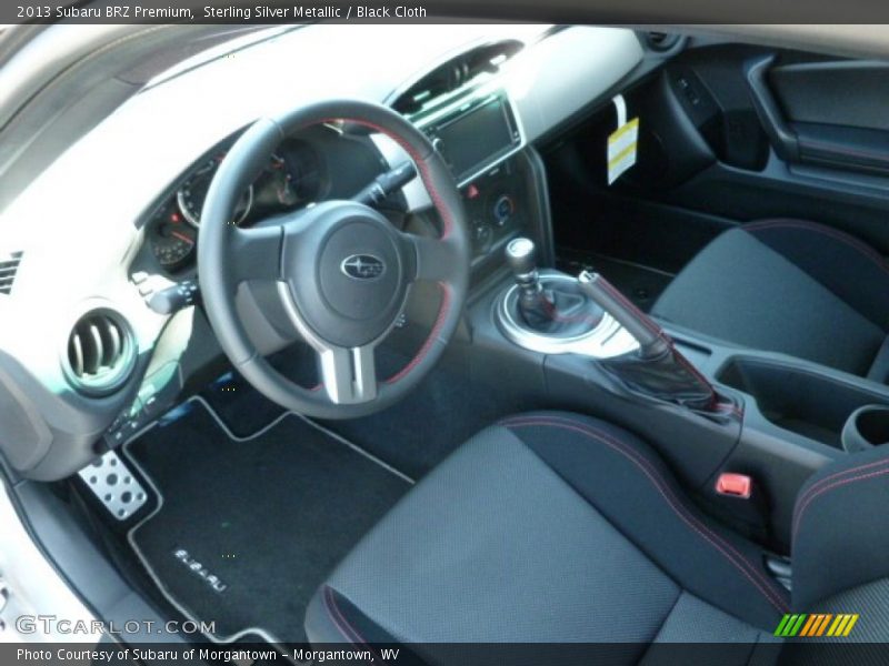  2013 BRZ Premium Black Cloth Interior
