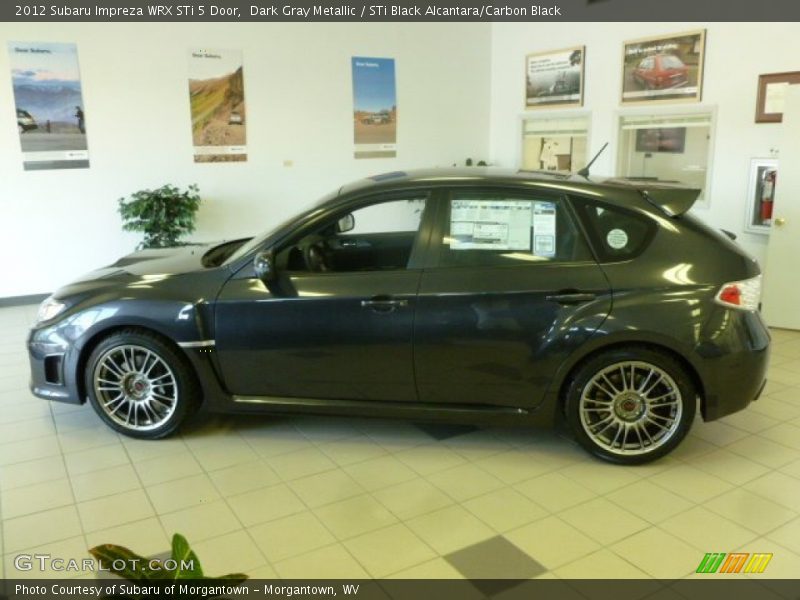  2012 Impreza WRX STi 5 Door Dark Gray Metallic