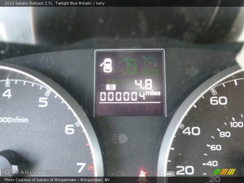 Twilight Blue Metallic / Ivory 2013 Subaru Outback 2.5i