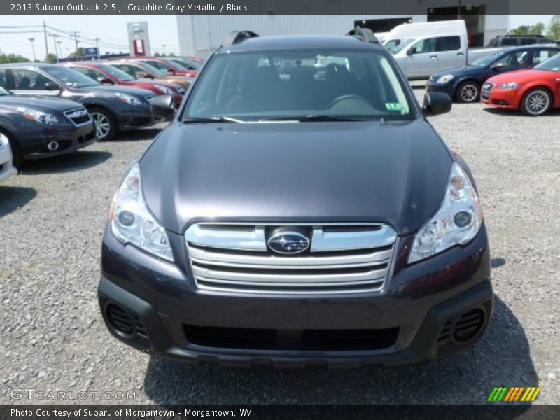 Graphite Gray Metallic / Black 2013 Subaru Outback 2.5i