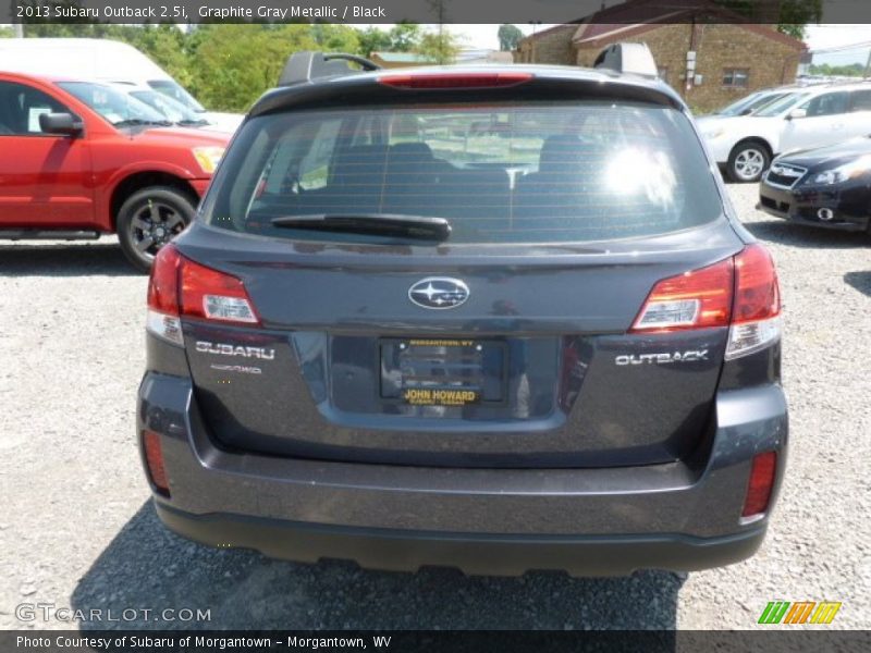 Graphite Gray Metallic / Black 2013 Subaru Outback 2.5i