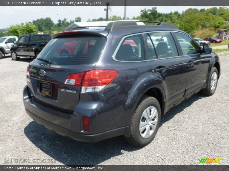 Graphite Gray Metallic / Black 2013 Subaru Outback 2.5i