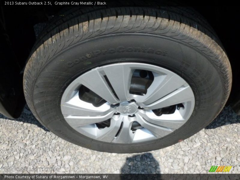 Graphite Gray Metallic / Black 2013 Subaru Outback 2.5i