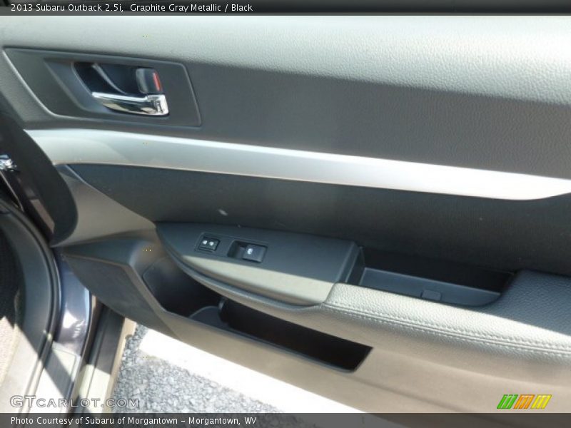 Graphite Gray Metallic / Black 2013 Subaru Outback 2.5i