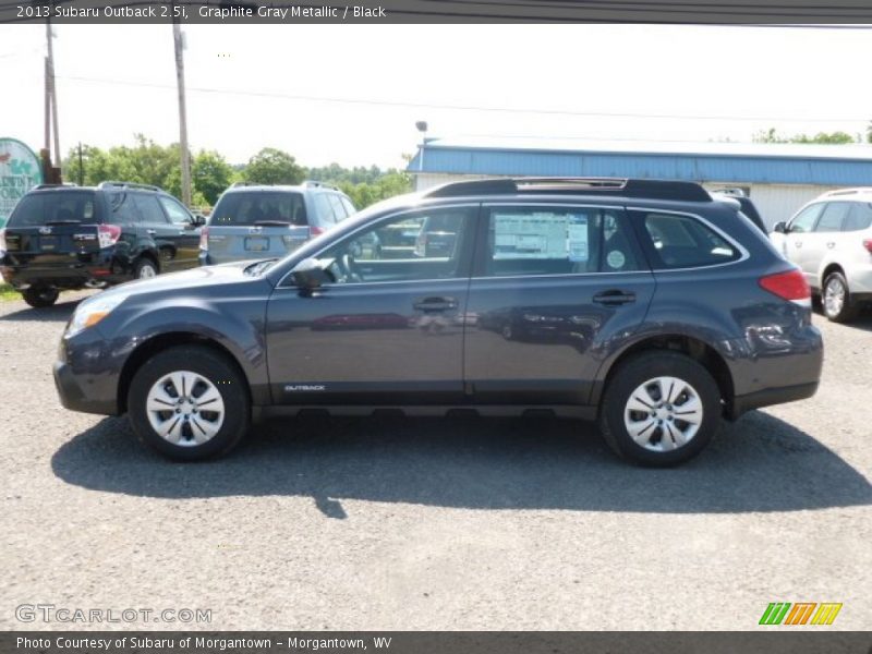Graphite Gray Metallic / Black 2013 Subaru Outback 2.5i