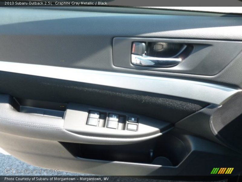 Graphite Gray Metallic / Black 2013 Subaru Outback 2.5i