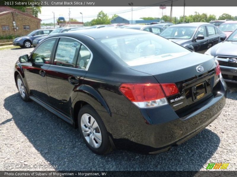 Crystal Black Silica / Ivory 2013 Subaru Legacy 2.5i