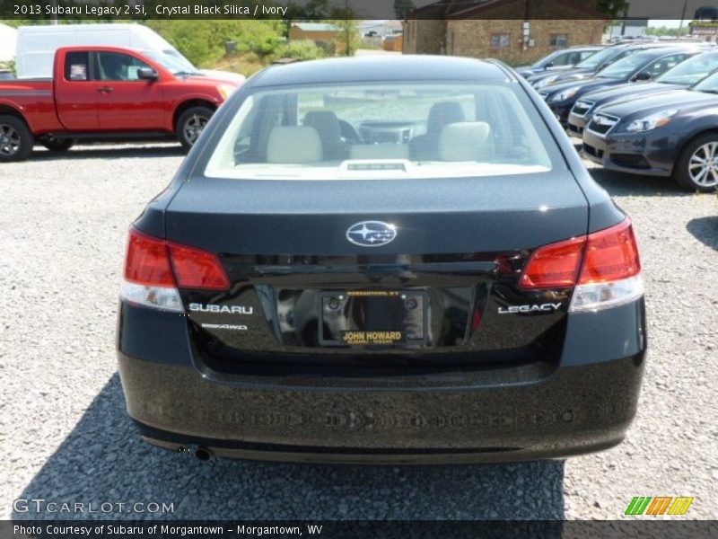 Crystal Black Silica / Ivory 2013 Subaru Legacy 2.5i