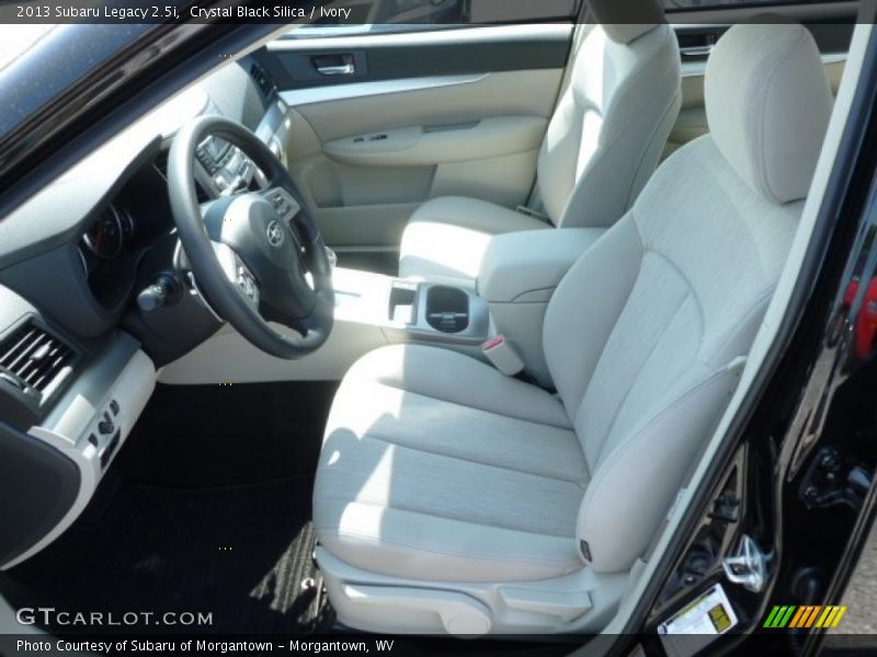 Crystal Black Silica / Ivory 2013 Subaru Legacy 2.5i
