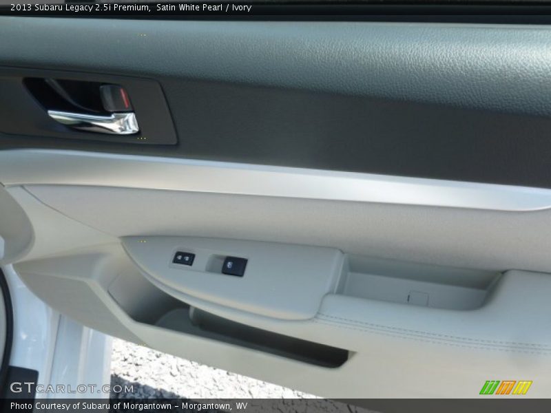 Satin White Pearl / Ivory 2013 Subaru Legacy 2.5i Premium