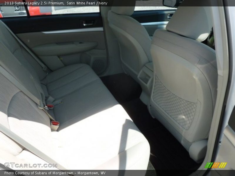Satin White Pearl / Ivory 2013 Subaru Legacy 2.5i Premium