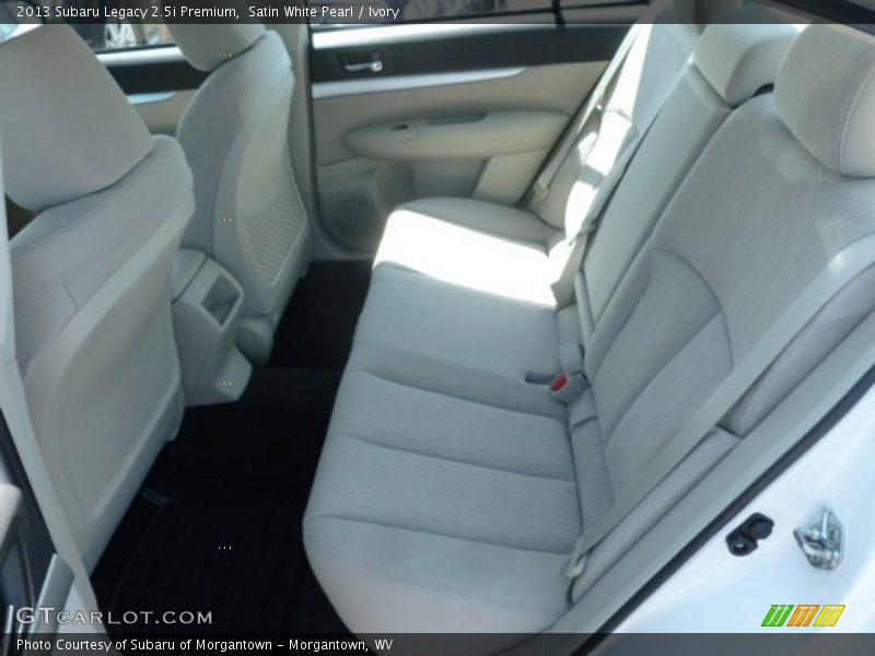 Satin White Pearl / Ivory 2013 Subaru Legacy 2.5i Premium