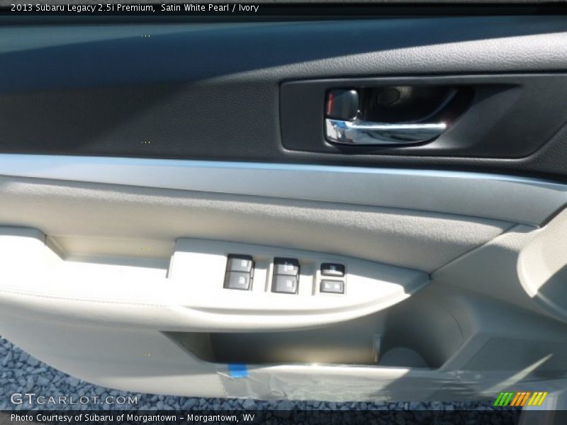 Satin White Pearl / Ivory 2013 Subaru Legacy 2.5i Premium