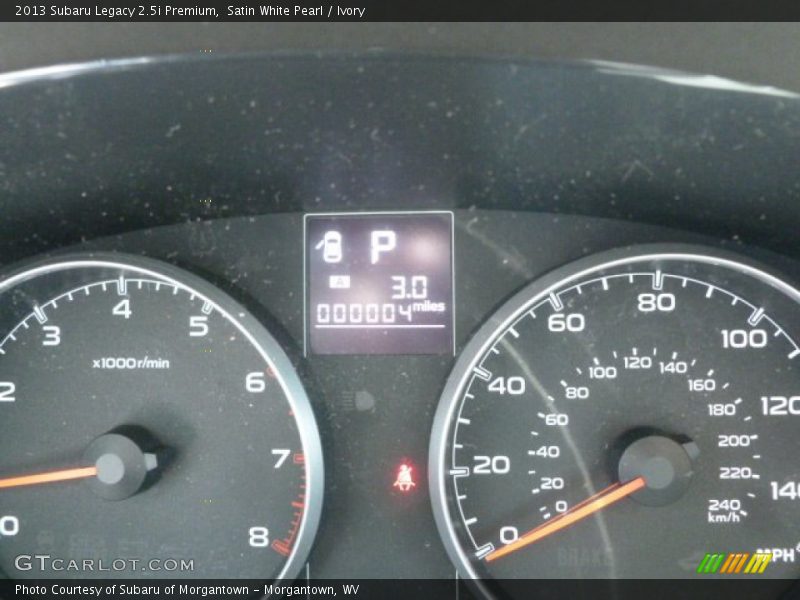 Satin White Pearl / Ivory 2013 Subaru Legacy 2.5i Premium