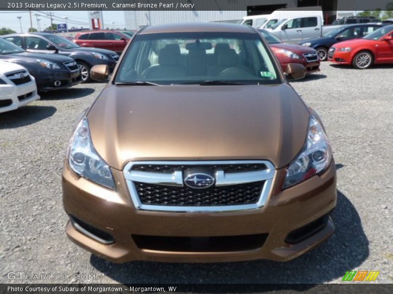 Caramel Bronze Pearl / Ivory 2013 Subaru Legacy 2.5i Premium