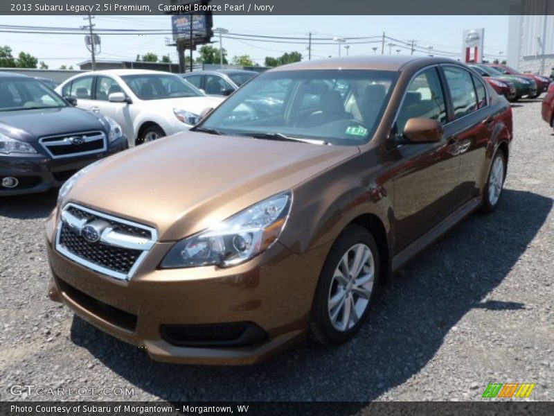 Caramel Bronze Pearl / Ivory 2013 Subaru Legacy 2.5i Premium